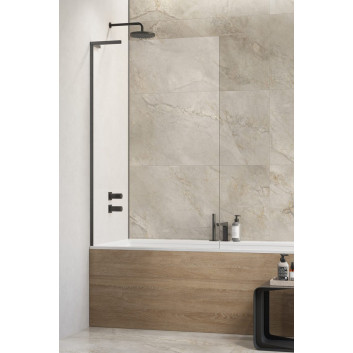 Шторки на ванну Radaway Essenza Pro PNJ II, стекло бесцветное, 60x150cm, profil хром