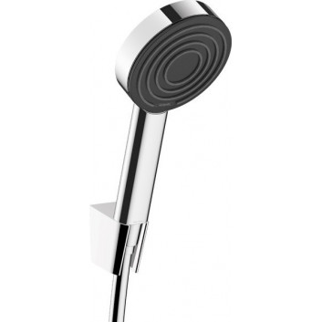 Душевой комплект Hansgrohe Pulsify 260 1jet со смесителем термостатическим ShowerTablet Select 400, настенный, хром