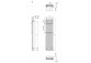 Радиатор Terma Rolo Hanger 180x9,5 cm (1 szereg wieszaków) - цвет RAL i специальные цвета