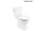 Раковина WC Roca Carmen Rimless do kompaktu 67x37cm перелив двойной, белый- sanitbuy.pl