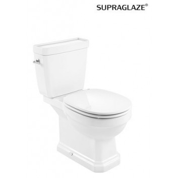 Раковина WC Roca Carmen Rimless do kompaktu 67x37cm перелив двойной, белый- sanitbuy.pl