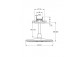 Верхний душ Grohe Rainshower Smartactive 310, держатель потолочные 142mm, 2 strumienie, cool sunrise