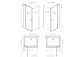 Душевая кабина Radaway Modo X I 120, przejrzysta, 1180x2000mm