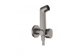 Душевая головка Hansgrohe Bidette 1jet S EcoSmart со смесителем, uchwytem и шлангом душевым 125 cm - золотой optyczny полированный