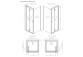 Душевая кабина Radaway Modo X I 120, przejrzysta, 1180x2000mm