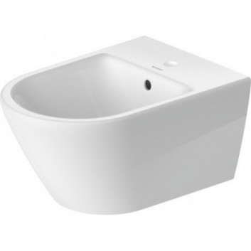 Биде подвесное Duravit D-Neo, 54x37cm, крепление Durafix - белая полуматовыйowa