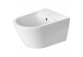 Биде подвесное Duravit D-Neo, 54x37cm, крепление Durafix - белая полуматовыйowa