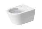 Раковина для ванной подвесной Duravit D-Neo Rimless, 54x37cm, bez rantu spłukującego, крепление Durafix, 4,5 l, UWL klasa 1 - белая полуматовыйowa