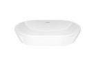 Раковина накладная на столешницу Duravit D-Neo, 60x40cm, без перелива, без отверстия под смеситель - белая полуматовыйowa