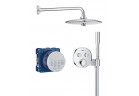 Душевой гарнитур скрытый Grohe Precision SmartControl с верхним душем Vitalio Joy 260 - хром