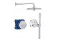Душевой гарнитур скрытый Grohe Grohterm SmartControl Rainshower 310 SmartActive , Сталь Szczotkowana