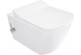 Раковина WC Deante Blur 52,5 x 37,2 cm, z funkcją bidetu, со смесителем mieszaczową - белый