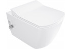 Раковина WC Deante Blur 52,5 x 37,2 cm, z funkcją bidetu, со смесителем mieszaczową - белый