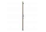 Часть kolumny prysznicowej Gessi Origini z dwoma wyjściami - Steel Brushed