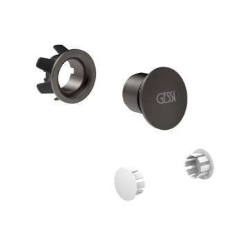 Душевая лейка Gessi Origini regulowana, с плёнкой antywapienną - Black Metal Brushed PVD