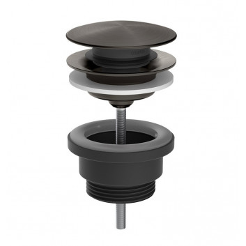 Клапан для раковины 1 1/4” „Stop&Go”, Gessi - 708 Copper Brushed PVD