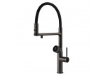Туалетный ёршик Gessi Ingranaggio, подвесная, z чёрный ceramiką - Black Metal Brushed PVD