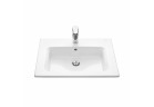 Раковина с тумбой Roca Gap 60 x 46 cm slim (do kompletacji z kolekcją Gap Pro), с отверстием na beterie - белая