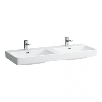 Раковина подвесная Laufen Pro S 55 x 38 cm, белая, отверстие под смеситель по середине, шлифованный низ