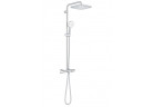 System для ванны-душевой Grohe Tempesta System 250 Cube с термостатом для настенного монтажа, с верхним душем kwadratową 25 cm - хром