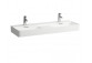 Раковина подвесная Laufen Pro S 55 x 38 cm, белая, отверстие под смеситель по середине, шлифованный низ