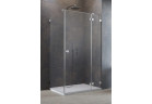 Душевая кабина Radaway Essenza 8 KDJ, 110 cm, высота 200 cm, вариант правосторонний - стекло бесцветное 8 mm, profil шлифованный никель