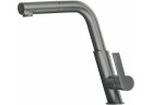 Смеситель кухонный Deante Silia, с выдвижным изливом - titanium