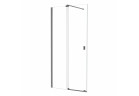 Кабина walk-in Besco Vayo 110x200 cm, przesuwna - стекло бесцветное, profil Gun Metal
