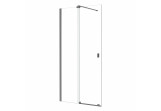 Перегородка для душа Deante Prizma walk-in 120x195 cm - стекло бесцветное, profil titanium