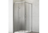 Душевая кабина стекло бесцветное хром 90x80cm Radaway Idea KDD- sanitbuy.pl