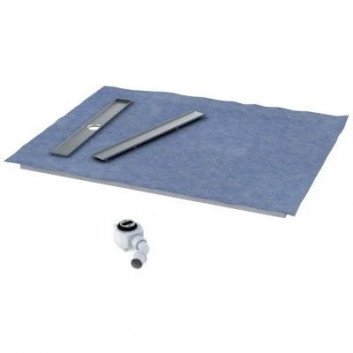Поддон podpłytkowy Schedpol Base 90x100 cm, maskownica Stamp