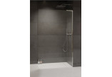 Шторки на ванну Radaway Modo SL Black PNJ II 70 правый, стекло бесцветное, profil чёрный