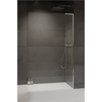 Шторки на ванну Radaway Modo SL Black PNJ II 70 правый, стекло бесцветное, profil чёрный