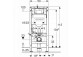 System podtynkowy Geberit Duofix H112 do WC wiszącego, UP320, Sigma- sanitbuy.pl