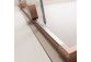 Двери для душа левые Radaway Arta KDD B 80, 800x2000mm, складные, profil хром