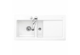 Zlewozmywak do zabudowy 100x51 cm Villeroy & Boch SUBWAY 60 - komora po lewej- sanitbuy.pl