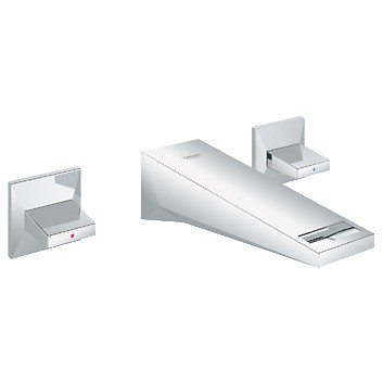 Bateria Grohe Allure Brilliant umywalkowa 3-otworowa ścienna, wylewka 161 mm- sanitbuy.pl