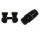 Набор armatury ekskluzywnej Schlosser figura prosta + nypel 2szt. 1/2 x 3/4 - чёрный