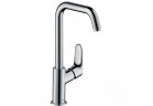 Смеситель для раковины 240, DN15 Hansgrohe Focus, z поворотный изливом 120 stopni, без сливного набора