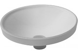 Раковина Duravit Architec в столешнице śr.37,5 cm