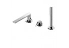 Смеситель для ванны на три отверстия Max-Tres 230 mm