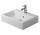 Раковина Duravit Vero с полкой под смеситель, 1-отверстный, 60x47 cm, шлифованная, белая