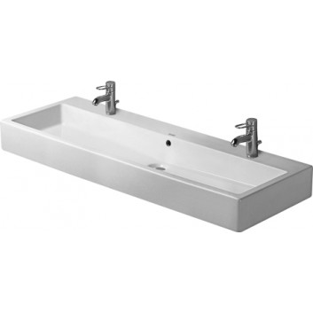 Umywalka Duravit Vero z półką na baterię 1000x470 mm, szlifowana - sanitbuy.pl