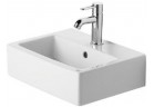 Раковина Duravit Vero Med, без перелива, с полкой под смеситель, 1-отверстный, 45x35 cm, белая
