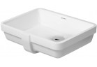 Раковина Duravit Vero, в столешнице, без отверстия под смеситель, z переливом, 43x31,5 cm, белая