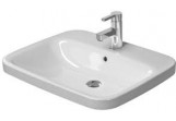 Накладная раковина, Duravit DuraStyle, 61,5x49,5 cm, 1-отверстный, Белый Alpin