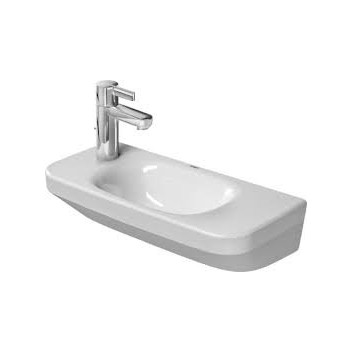  Umywalka Duravit DuraStyle, mała, 500x220 mm, bez otworu na baterię, Biały Alpin- sanitbuy.pl