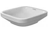  Umywalka Duravit DuraStyle, 430x430 mm, szlifowana, bez otworu na baterię, Biały Alpin- sanitbuy.pl