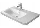 Раковина с тумбой, Duravit DuraStyle, 80x48 cm, komora с левой стороны, 1 -отверстия, Белый Alpin