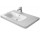  Раковина с тумбой, Duravit DuraStyle, 80x48 cm, komora с левой стороны, 1 -отверстия, Белый Alpin